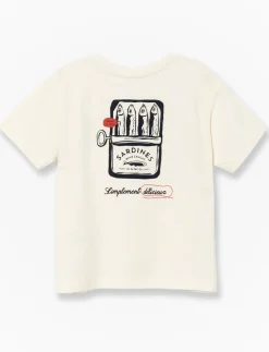 Organic Cotton Back Print T-shirt - Little Boy