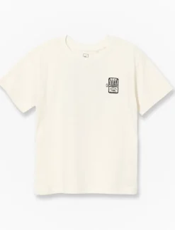 Organic Cotton Back Print T-shirt - Little Boy