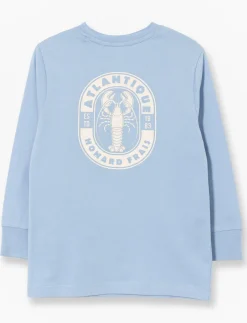 Organic Cotton Back Print T-shirt - Little Boy