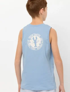 Organic Cotton Back Print Tank Top
