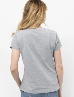 Organic Cotton Basic V-Neck T-Shirt