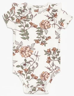 Organic Cotton Bodysuit with Frills
