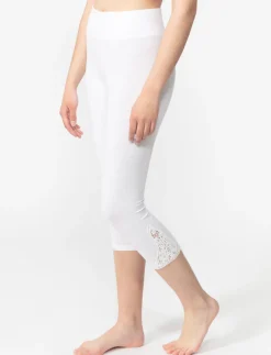 Organic Cotton Capri Leggings