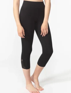 Organic Cotton Capri Leggings