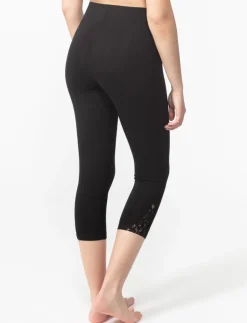 Organic Cotton Capri Leggings