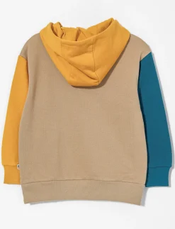 Organic Cotton Colour Block Hoodie - Little Boy