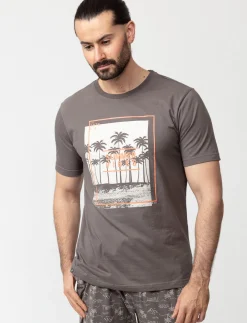 Organic Cotton Graphic PJ T-Shirt