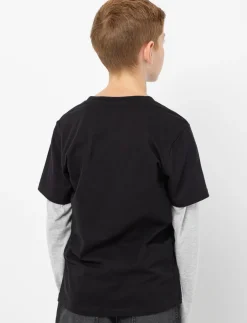 Organic Cotton Layered Sleeve T-shirt
