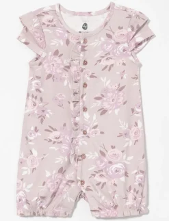 Organic Cotton Printed Romper
