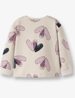 Organic Cotton Printed Sweatshirt - Little Girl