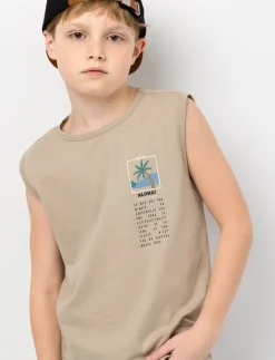 Organic Cotton Printed Tank Top