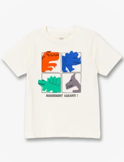Organic Cotton Printed T-shirt - Little Boy