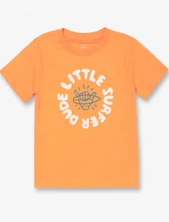 Organic Cotton Printed T-shirt - Little Boy