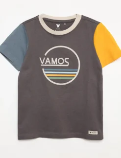 Organic Cotton Printed T-shirt - Little Boy
