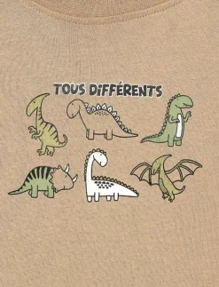 Organic Cotton Printed T-shirt - Little Boy