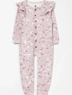 Organic Cotton Ruffle Romper