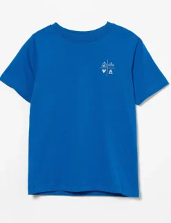 Organic Cotton T-shirt with Back Print - Little Boy