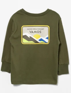 Organic Cotton T-shirt with Back Print - Baby Boy
