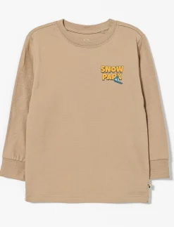 Organic Cotton T-shirt with Back Print - Baby Boy