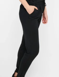 Pants with Drawstring and Elastic Waistband