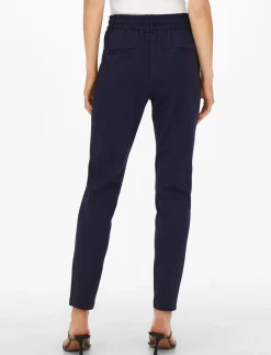 Pants with Drawstring and Elastic Waistband