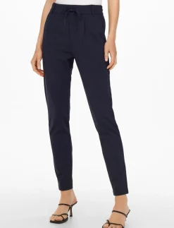 Pants with Drawstring and Elastic Waistband