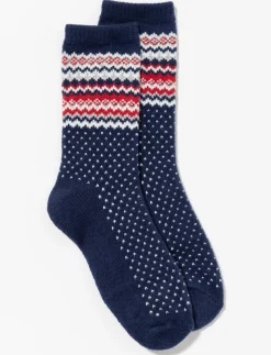 Patterned Chenille Socks