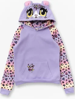 Patterned Hoodie