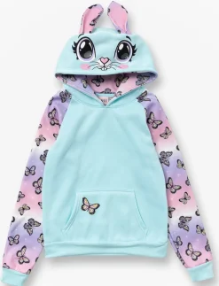 Patterned Hoodie