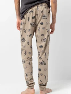 Patterned Pajama Pants