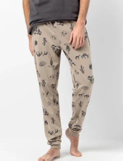 Patterned Pajama Pants
