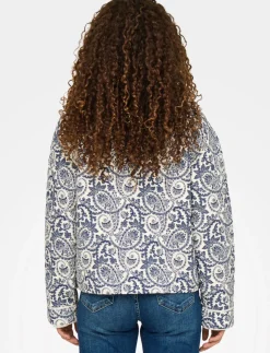Patterned Quilted Jacket