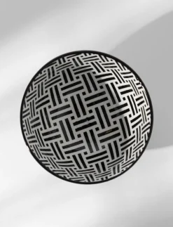 Patterned Stoneware Bowl