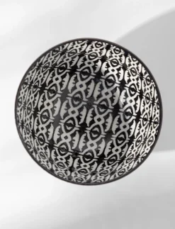 Patterned Stoneware Bowl