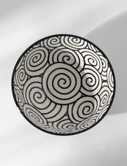 Patterned Stoneware Bowl