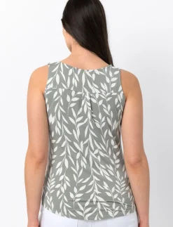 Patterned Tank Top