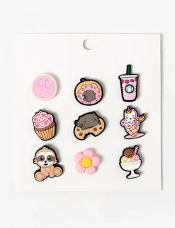 Perforated Clogs Charms