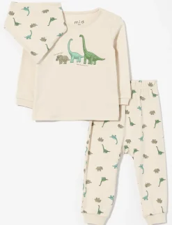 3-piece Dinosaur Print Set