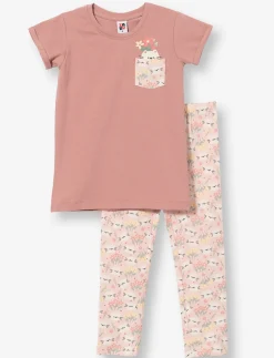 2-piece Floral Print Set - Little Girls