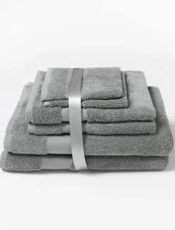 6-piece Grey Towel Set