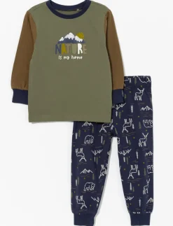 2-piece Organic Cotton Printed PJ Set