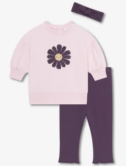 2-piece Set Tunic and Ribbed Leggings - Little Girl