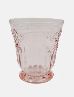 Pink Textured Glass