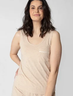 PJ Tank Top with Patch Pocket