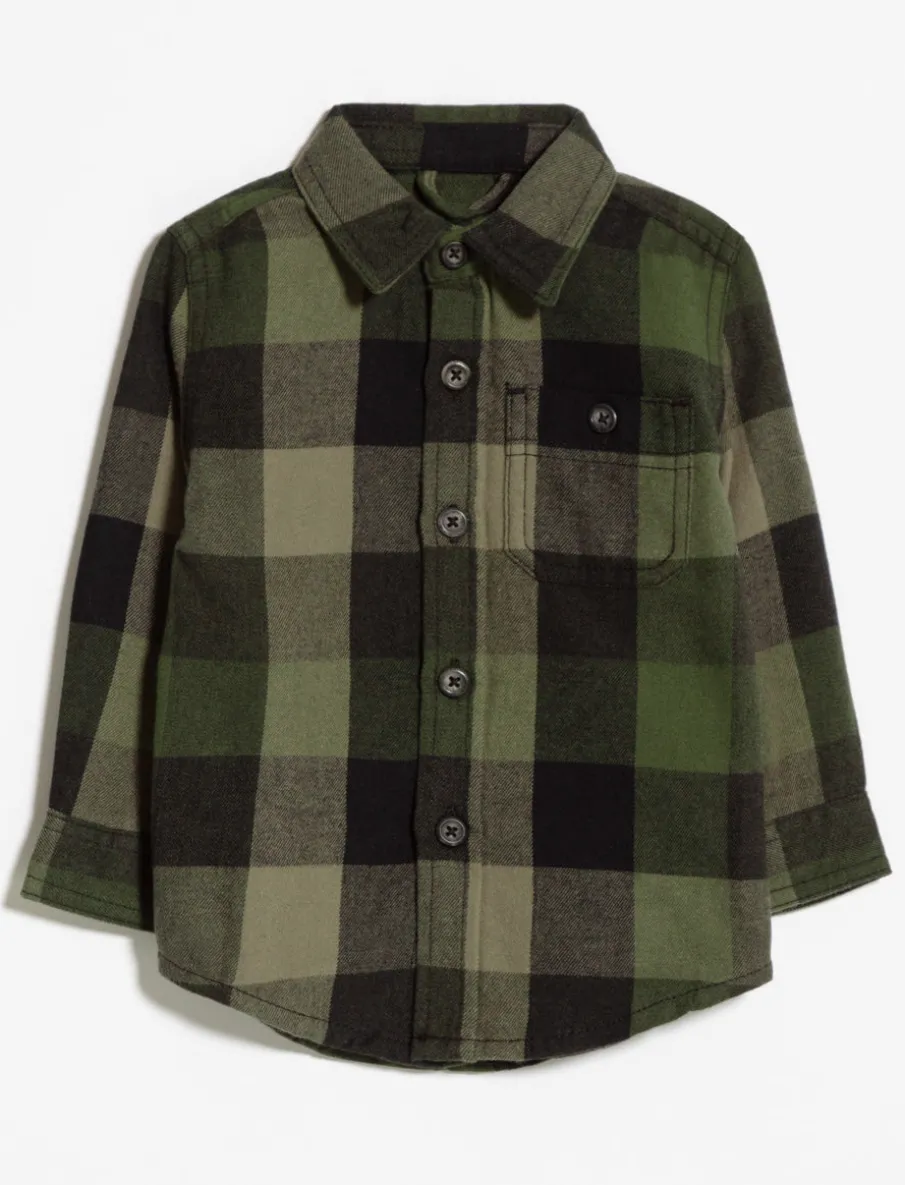 Plaid Flannel Shirt