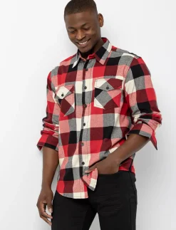 Plaid Flannel Shirt