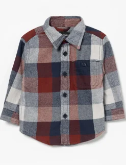 Plaid Flannel Shirt - Baby Boy