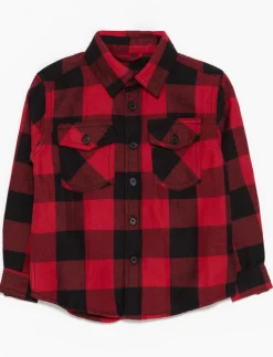 Plaid Flannel Shirt- Little Boy