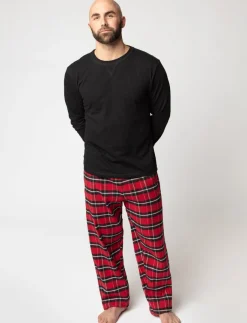 Plaid 2-piece PJ Set