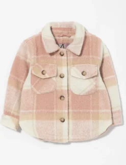 Plaid Shacket - Little Girl